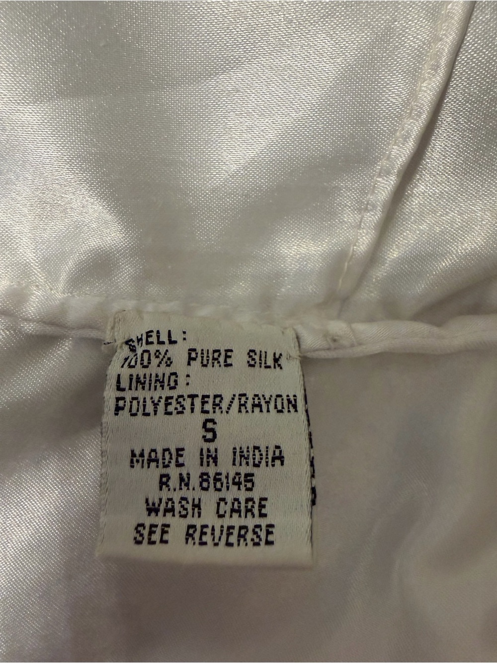 Rare Vintage Cache 100% Silk White Beaded Camisole Tank Top Lined Bridal Party S - Picture 6 of 9